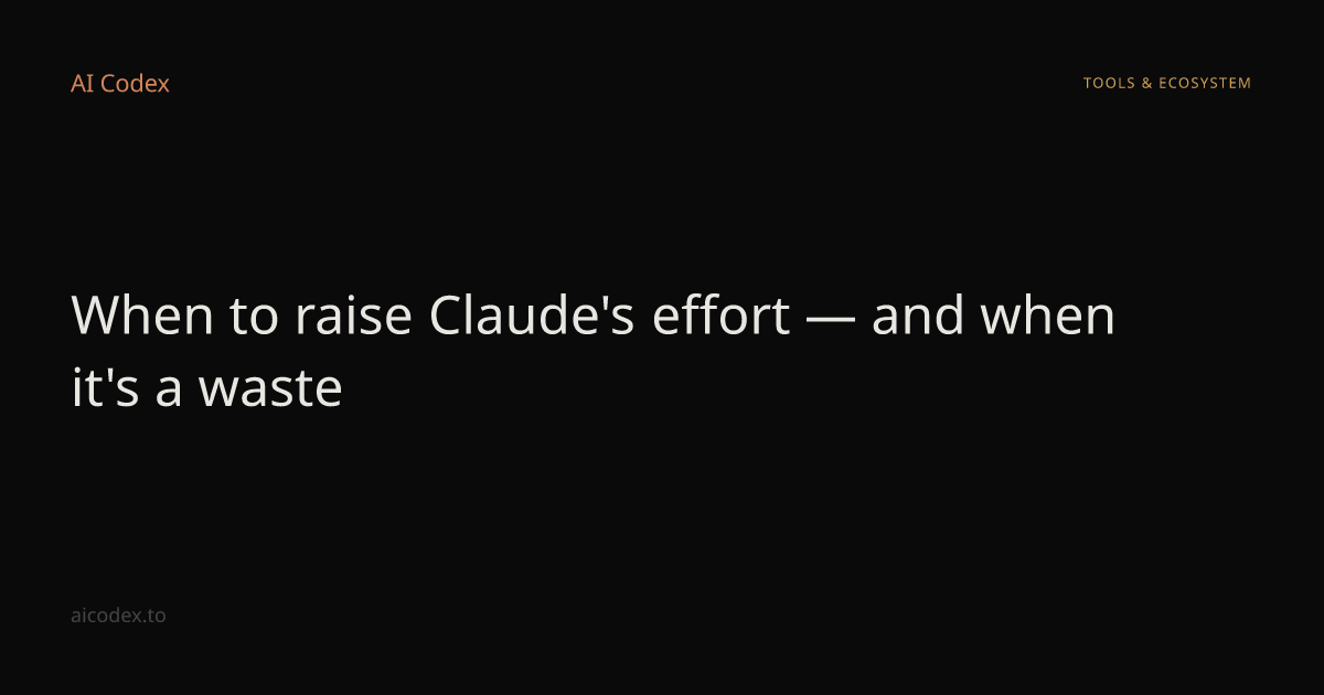 When to use extended thinking — and when it's a waste — AI Codex